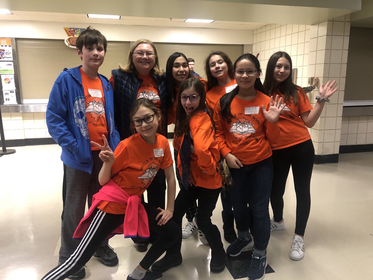 aud_drew's tweet photo. Awesome teams at Battle of the Books tonight! Fun was had by all:) #Battleofthebooks #TurnagainLib https://t.co/GSa5lSBM8j