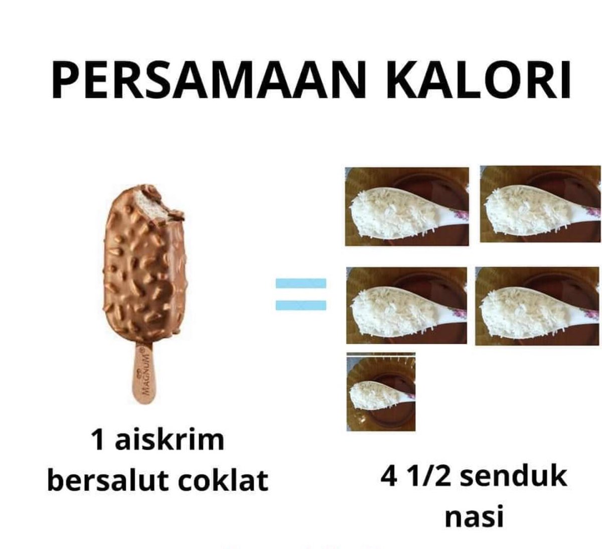 MalaysianFoods's tweet photo. Makan nasi sehari sekali.. tp kenapa makin gemok?

Kebanyakan ramai yang takut mkn nasi disebabkan nasi tu berat.. tp hakikatnya yg nampak 'ringan' tu la punca bdn makin kembang 😆 lps tahu benda ni, mesti fikir 10 kali sblm beli kan.. rasa rugi.. baik mkn nasi je. haahha https://t.co/sP3wxlyQXQ
