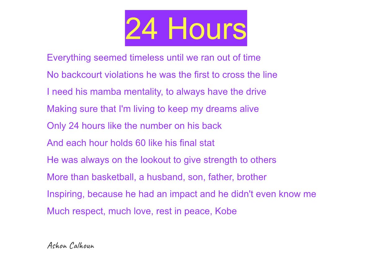 💛💜💛💜#KobeForever