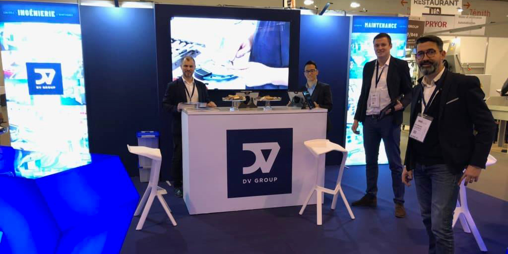 DVGROUP1's tweet photo. 👥 #salon – C’est parti pour le 2e jour du @sepemindustries de Rouen ! 💥 Le salon vient d’ouvrir ses portes. Notre équipe est prête à vous accueillir sur le stand A50 / B49 – Hall 1 aujourd’hui jusqu’à 18h et demain jusqu’à 17h. Nous vous attendons nombreux ! #sepemrouen https://t.co/u7K4swz4U1