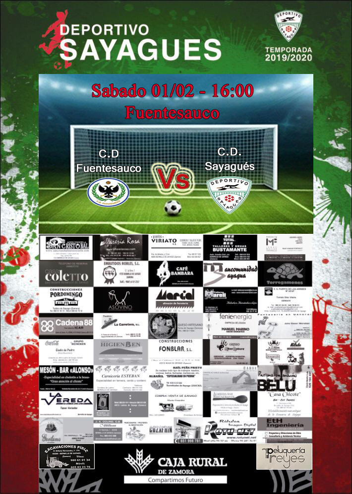 El sabado toca ir a Fuentesauco, es un campo dificil pero intentaremos volver con una victoria.