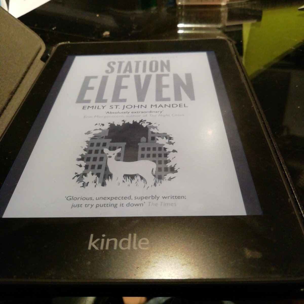 donjimmyreviews's tweet photo. So I started reading Station 11 last night. While I knew in some respects it was about the end of the world I didn't know it was about a virus... Hopefully it's not self prophesising π² kind of scared to continue now π #currentlyreading #rosbc #station11 https://t.co/eNgzdSotWw