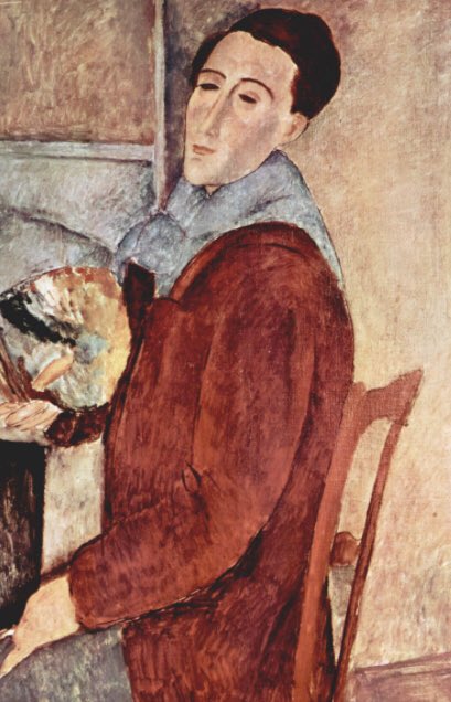LindaPierattini's tweet photo. “Con un occhio cerca nel mondo esterno, mentre con l’altro cerchi dentro di te.” 
#AmedeoModigliani https://t.co/3Q7GxXlA4P