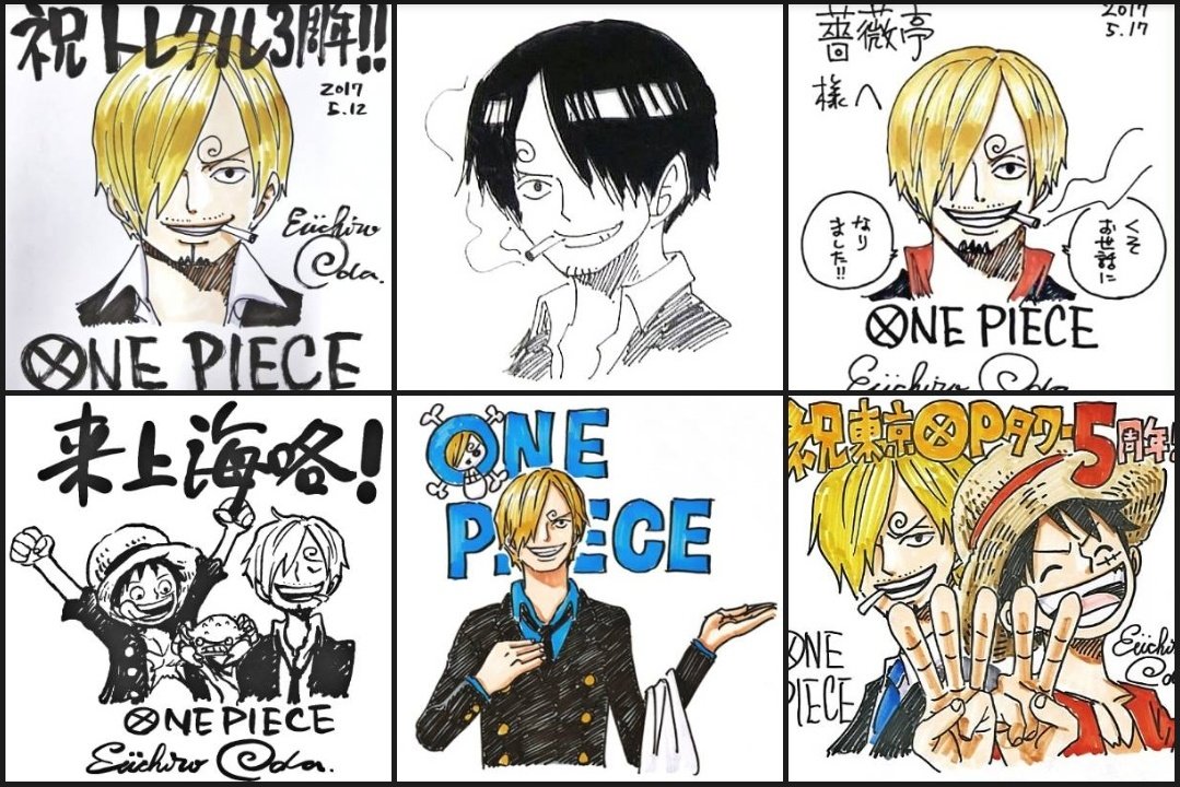 まな イベントや企画に合わせてサンジのイラスト色紙が描かれる事が多くなってとても嬉しい Onepiece T Co Kdufi0n2ek Twitter