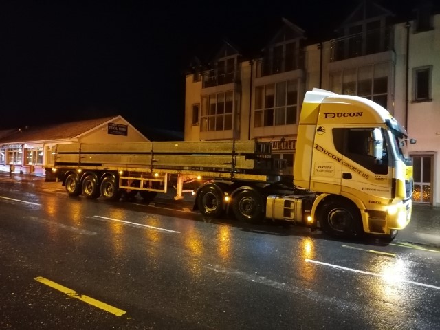 Another load of 400 h/c slabs delivered to University Hospital Limerick #Slabs #Limerick #teamwork #construction