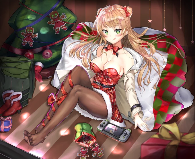 Anmi先生(
@Anmi_
) RFB Christmas ver を描いてみました。#少女前線 #GirlsFrontline #ドルフロ 