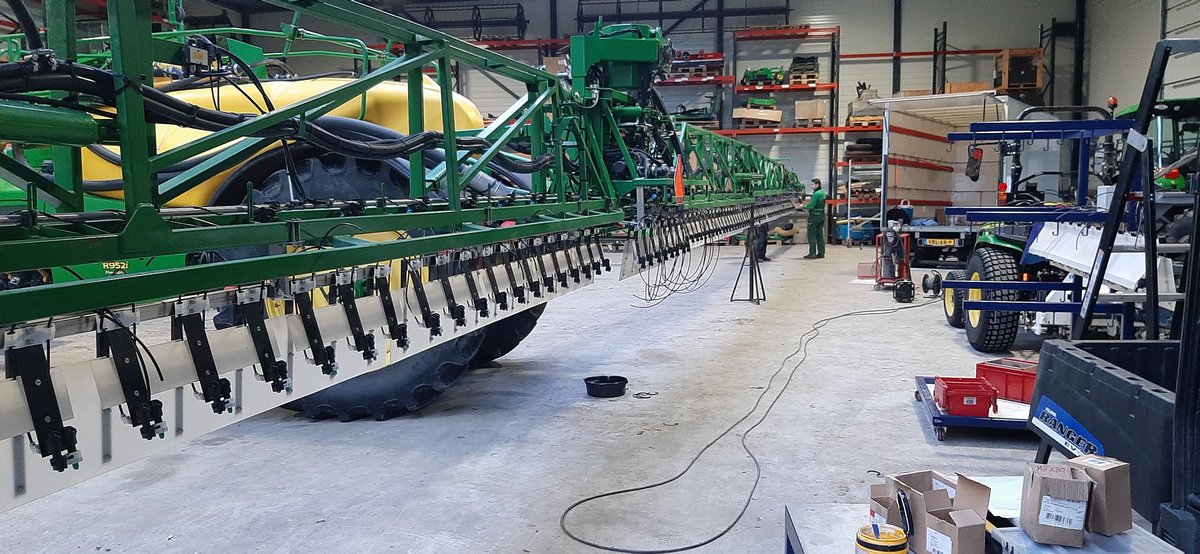 Huibert_Janse's tweet photo. #wingsprayer opbouwen. Hopelijk goede resultaten. @Wingssprayer #akker #agrifoto https://t.co/4LLJcGoNN7