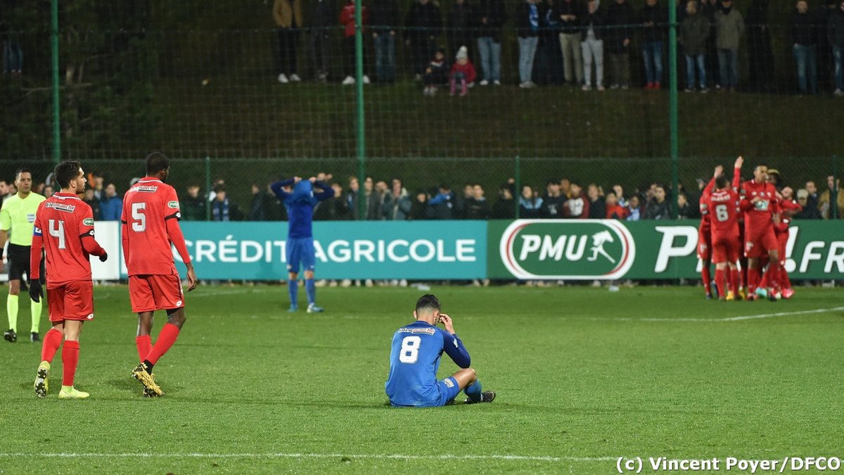 DFCO_Officiel's tweet photo. La @coupedefrance est ainsi faite : la joie d'un côté, la tristesse de l'autre.
Mais au final deux vainqueurs, car le @FCLSD69760 peut être fier de sa prestation et de son superbe parcours ! Bonne chance pour la suite du championnat !
#FCLSDDFCO #DFCO #CoupeDeFrance https://t.co/Ov7N25A4DN
