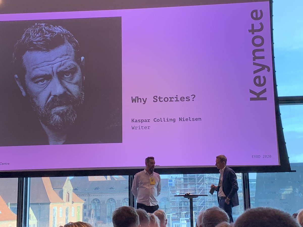 Writer @Kasparcolling - “Making predictions about the future help us understand the present.” Then we can make the investments today that improve tomorrow. Excited to be at the @designcentret #experimentationbydesign conference to integrate #design and #scenarioplanning