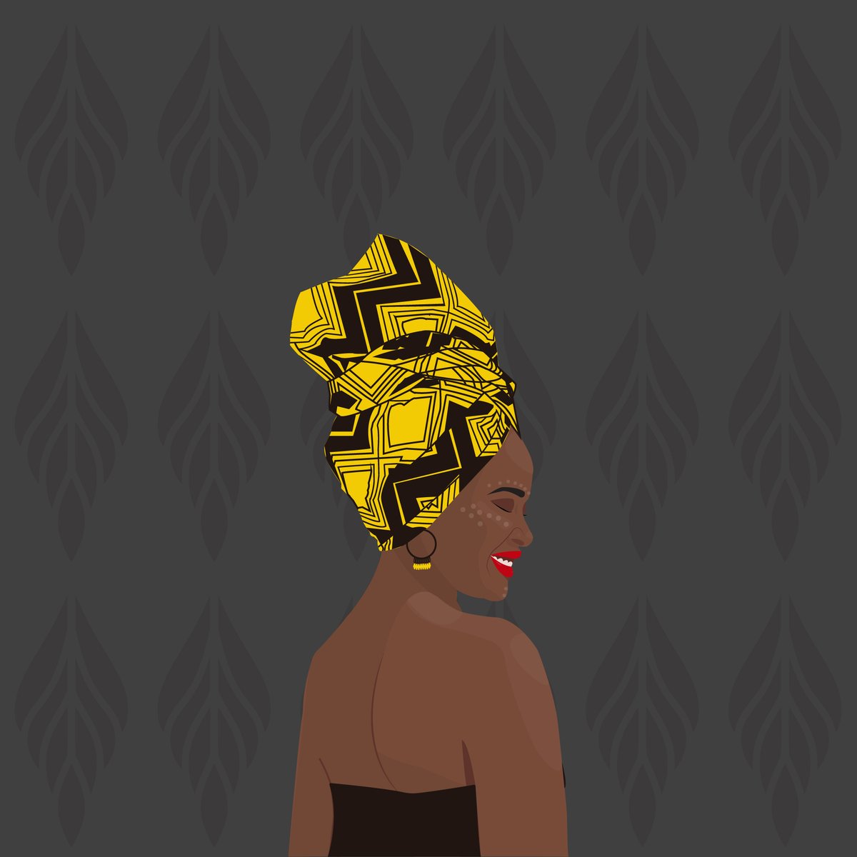 I am Strong.I am Beautiful.I am Intelligent. #illustration #Africanwoman