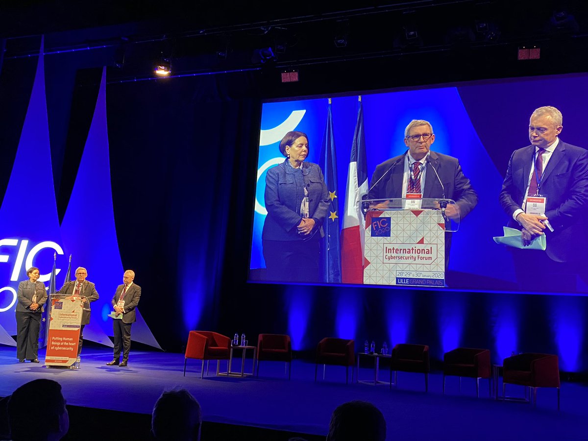 LaProfComptable's tweet photo. La Profession Comptable est présente au #FIC2020 parce que la CYberSécurité est l’affaire de tous. Conférence de lancement #FIC2020.
Thanks General @augouard et amis de la 1er et 2ème session cyber et souveraineté @inhesj @ihedn @ANSSI_FR #sessioncyber https://t.co/hoZr5EXfCe