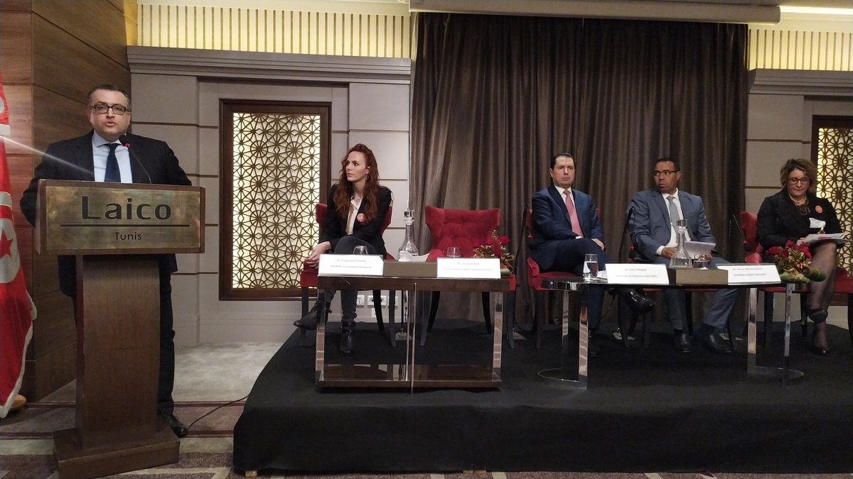.<a href="/TheNext_Society/">THE NEXT SOCIETY</a> ouvre la deuxième édition des #Techdays en #Tunisie avec le discours du vice-président d'<a href="/Anima_Network/">ANIMA Invest Network</a>, Mr Zied Lahbib.
