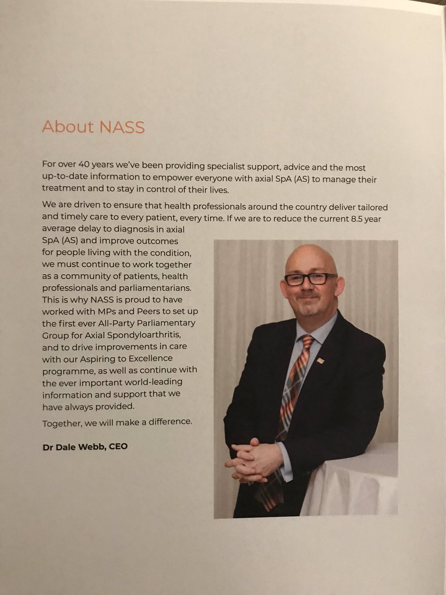 NASSchiefexec's tweet photo. Look out for @ZoeClarkOsteo and I on Channel 5 News this evening as we talk about the urgent need to reduce delays to diagnosis in axial SPA, and our new Parliamentary report https://t.co/NBBZfVKeuw