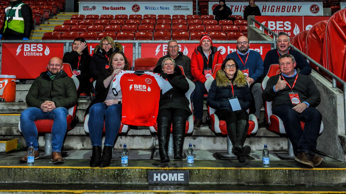 FTFCCommercial's tweet photo. Thanks to our sponsors from yesterday's @SkyBetLeagueOne game against @Coventry_City, @Affinity_Lancs! 📸

We hope you had a great day with us! 👍

#OnwardTogether https://t.co/2YEV0Y9m3r