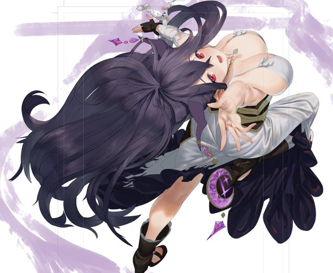 ダヌア進捗(`、3_ヽ)_ 塗りがまだ60%か50%ぐらい #グラブル #ダヌア 