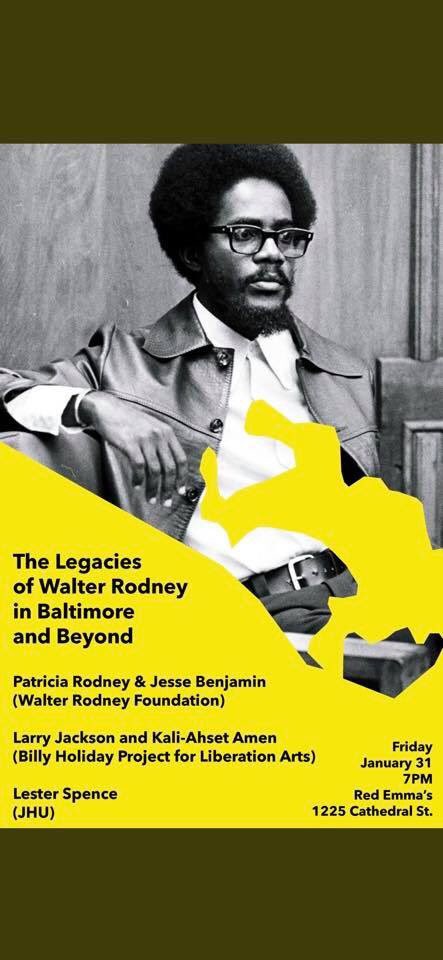 RodneyProject's tweet photo. IMPORTANT ALERT: Friends, a timely, historic Groundings will take place this Friday @JohnsHopkins &amp; in Baltimore; an absolutely stacked line up of brilliant revolutionary scholars and scholar-activists. Join us if you can &amp; tell your friends! @redemmas 
https://t.co/w3wlsO7zJv https://t.co/PN6bnZIaMW