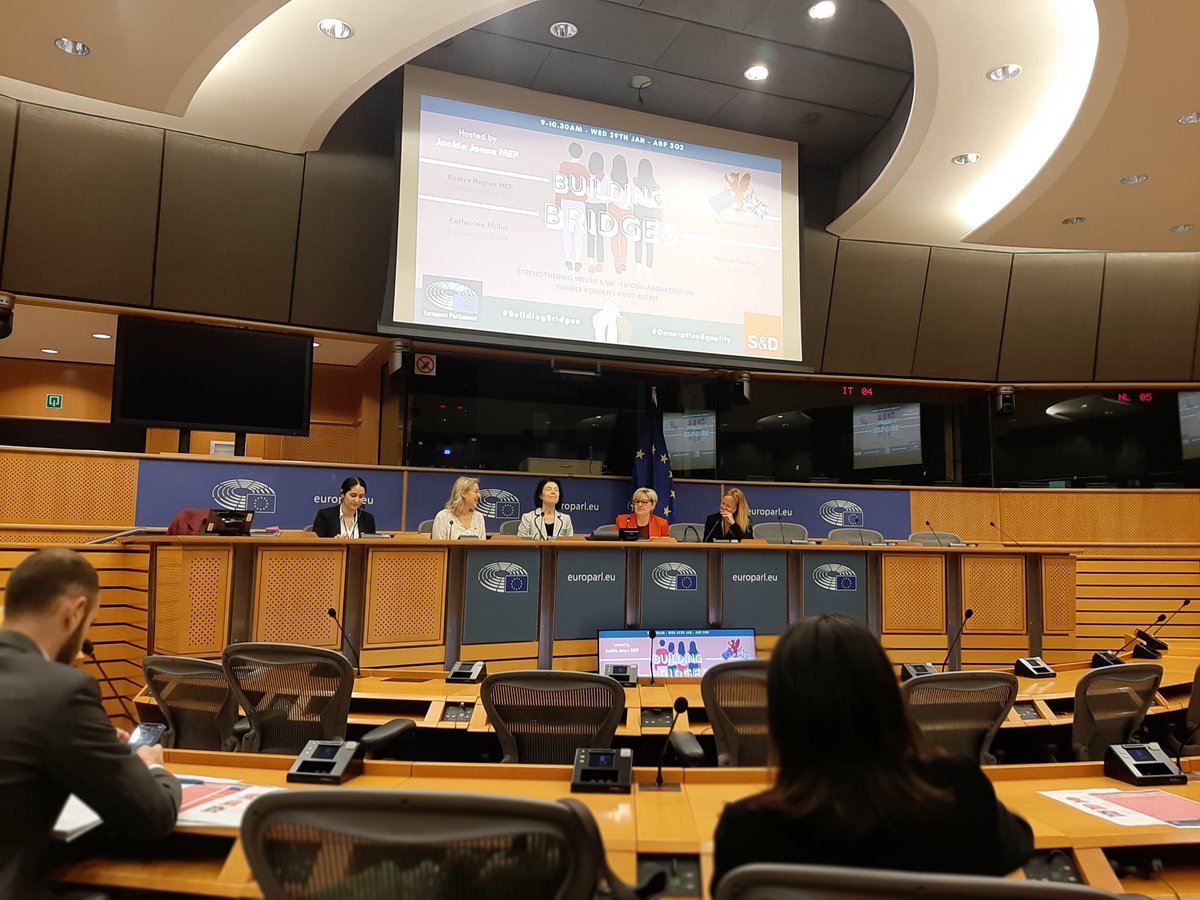 #BuildingBridges conference in the EP @gender5plus We need to make sure that the ongoing Brexit negotiation give due importance to gender equality