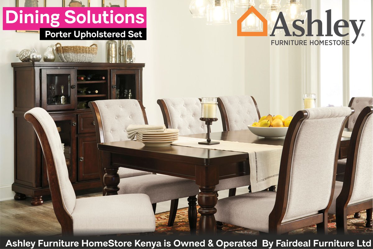 Ashleyfurn_KE's tweet photo. The quality craftsmanship is clear to see. The classic design elements—including richly turned legs—are easy to love. ...#Porter #DiningTable #DiningTablesInKenya #DiningTablesInNairobi #8SeaterDining https://t.co/NgjcXmUphw https://t.co/6sOJmumQZC