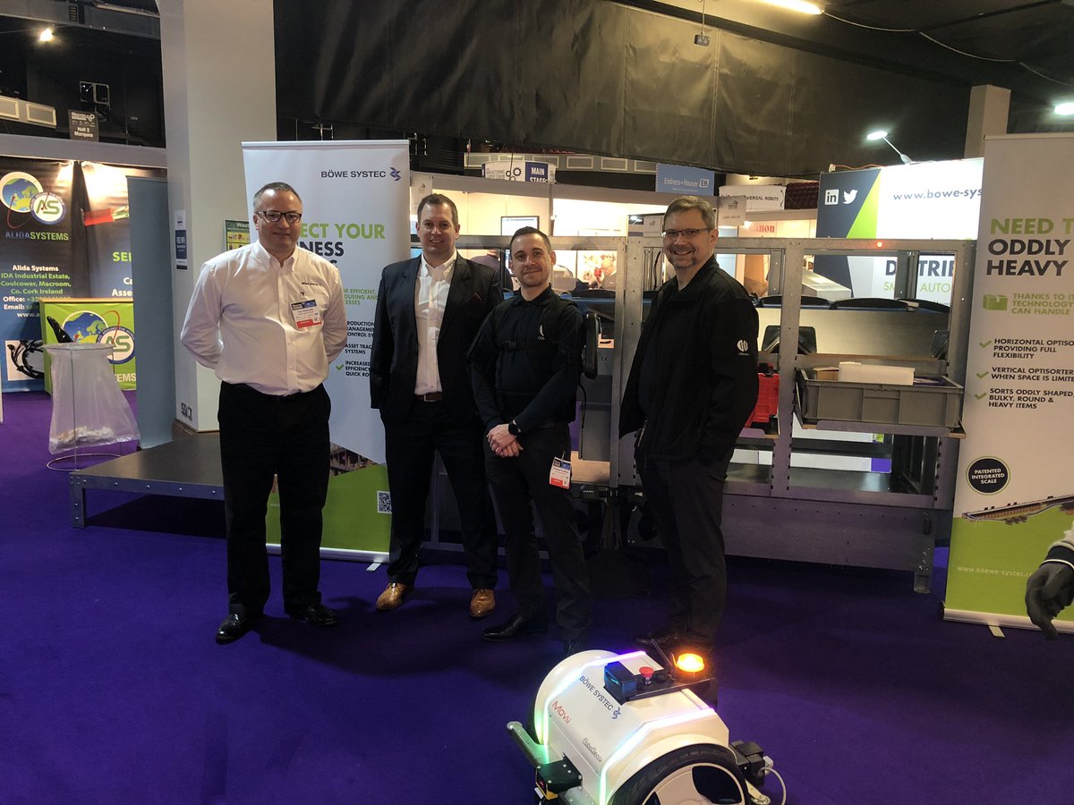 clisab7's tweet photo. #ManufacturingExpoIRE  #agv #smartautomation #BOEWESYSTEC Come and see the Bowe team on Stand H11 #optisorter @NationalMSC https://t.co/AP1bROFZd8