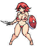 落書きドット絵20分🤔🤔🤔🤔🤔 