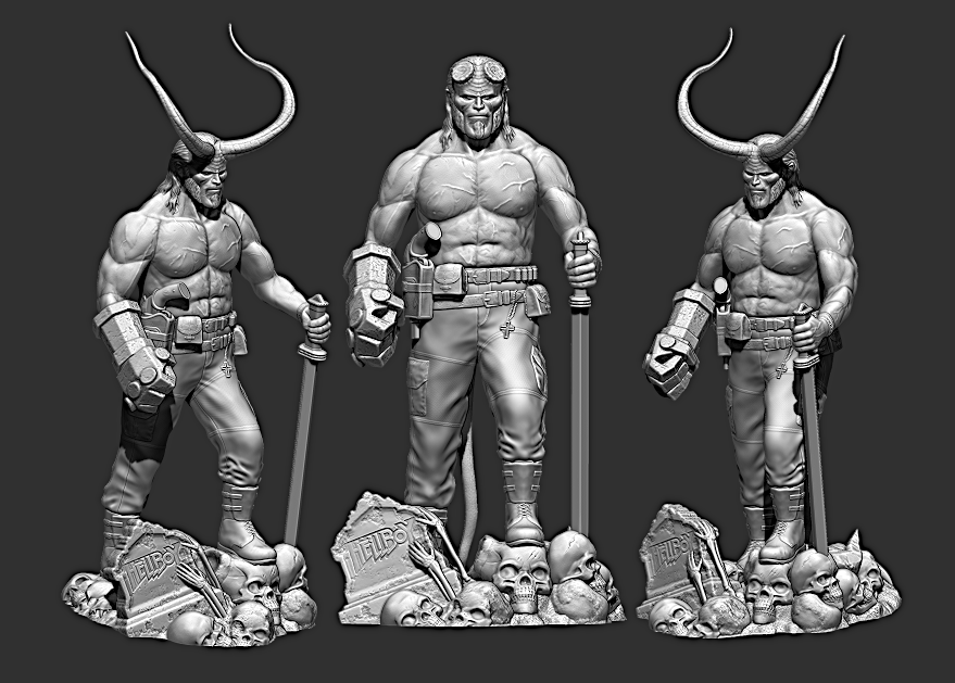 Cody3D's tweet photo. Hellboy Model Printing Miniature Assembly File STL, OBJ for Printing 1:8 for FDM-FFF, 1:14 for DLP-SLA-SLS
only 3$
https://t.co/BHFbRaWldj
#hellboy #3dmodel #3d #3dartist #FDMprinter #sculpting #artwork #actionfigures
#PrinterFDM #3dartwork #printerDLP
#STLFile
#STL
#OBJ https://t.co/nPSg7uHlrq