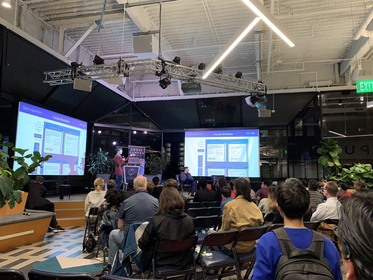 AILA_Community's tweet image. Learning how to generate insights with @IBM #WithWatson #GrammyInsights