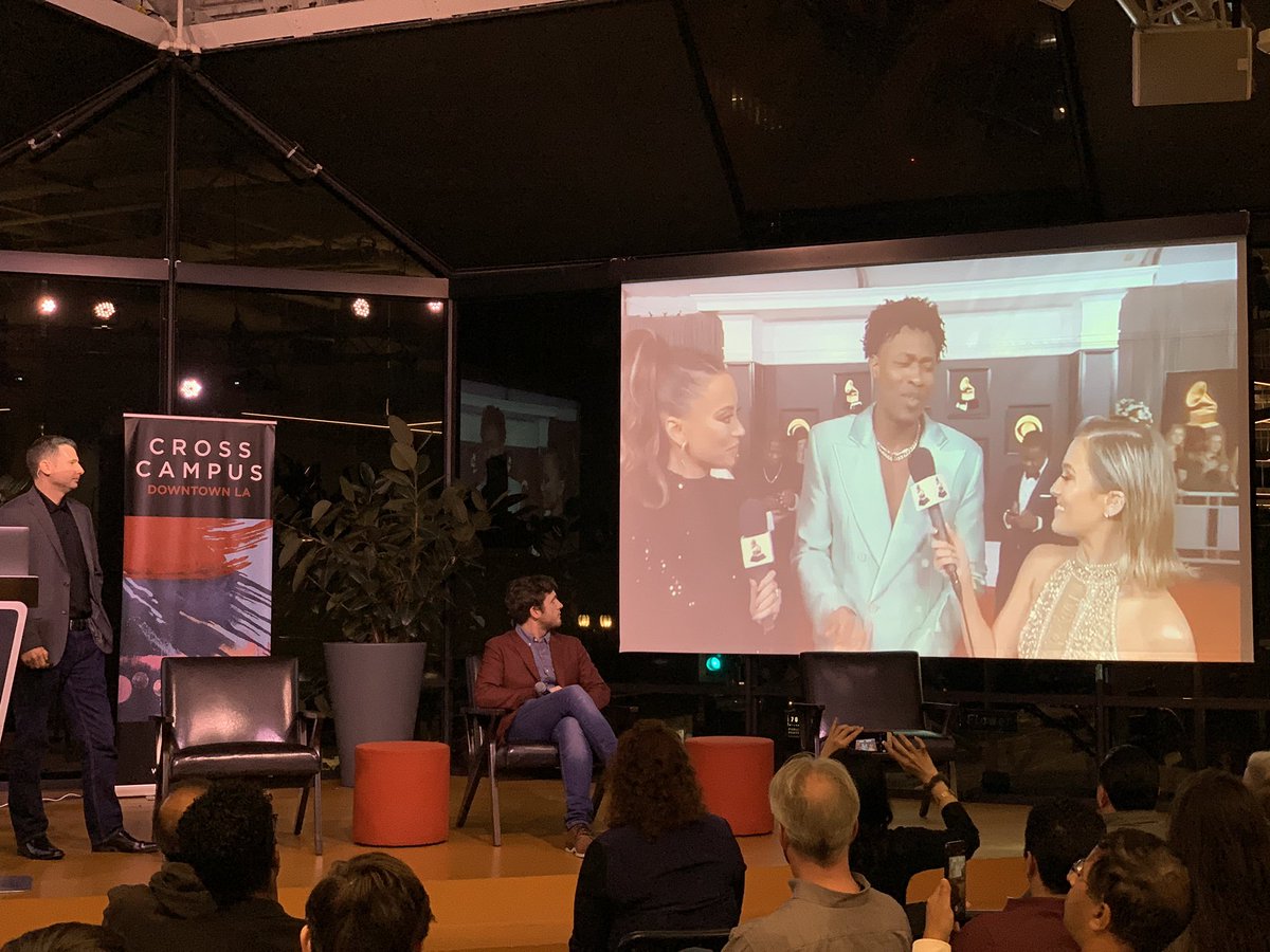 AILA_Community's tweet image. Learning how to generate insights with @IBM #WithWatson #GrammyInsights