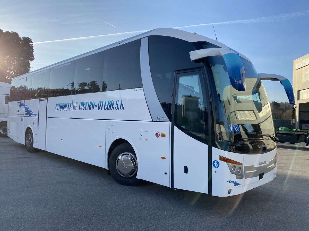 NicoManBus's tweet photo. Autocares de Viveiro (Lugo) recibe una nueva unidad MAN 19.460 Euro6c con carrocería CASTROSUA. Enhorabuena! https://t.co/ukbRSN8Auh