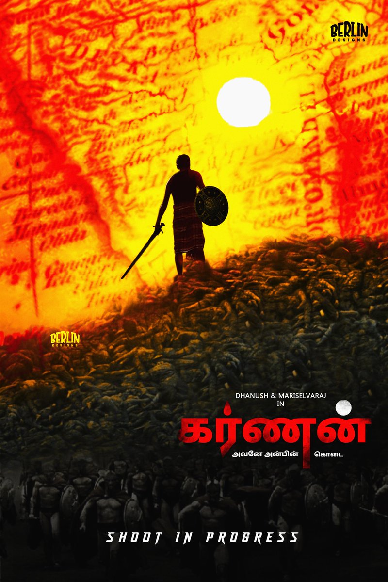 Berlin_offl's tweet photo. Poster design for @dhanushkraja #karnan @Music_Santhosh @theVcreations @dhanush_chow3 @dhanushfans24x7 @DhanushTrends @rajinidhanushFC @dhanushfanclub @igtamil @behindwoods @galattadotcom @Anthanan_Offl @RamCinemas @RohiniSilverScr @tamil_films @TrendsChennai https://t.co/JlbigYrPvU