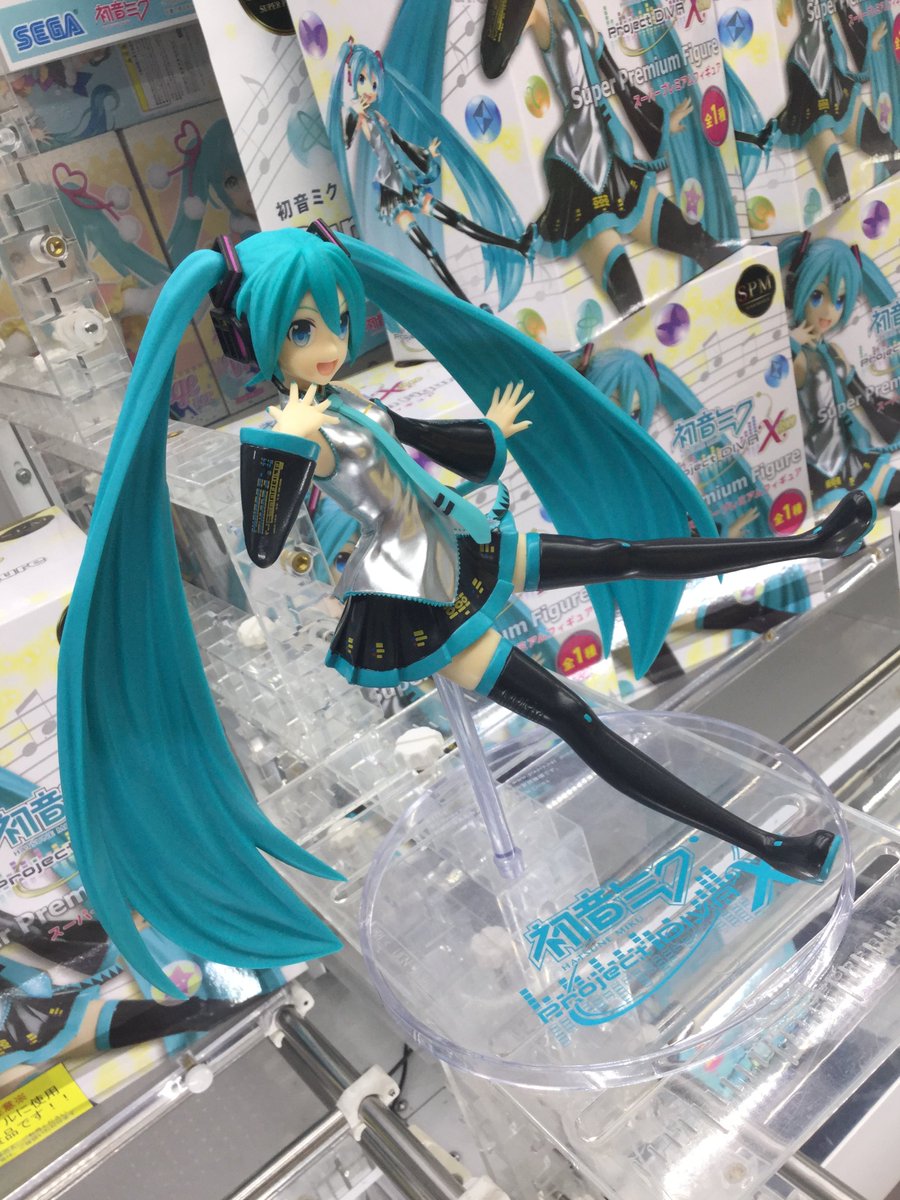 新景品情報】 初音ミク -Project DIVA- X HD SPMフィギュア 躍動感満点