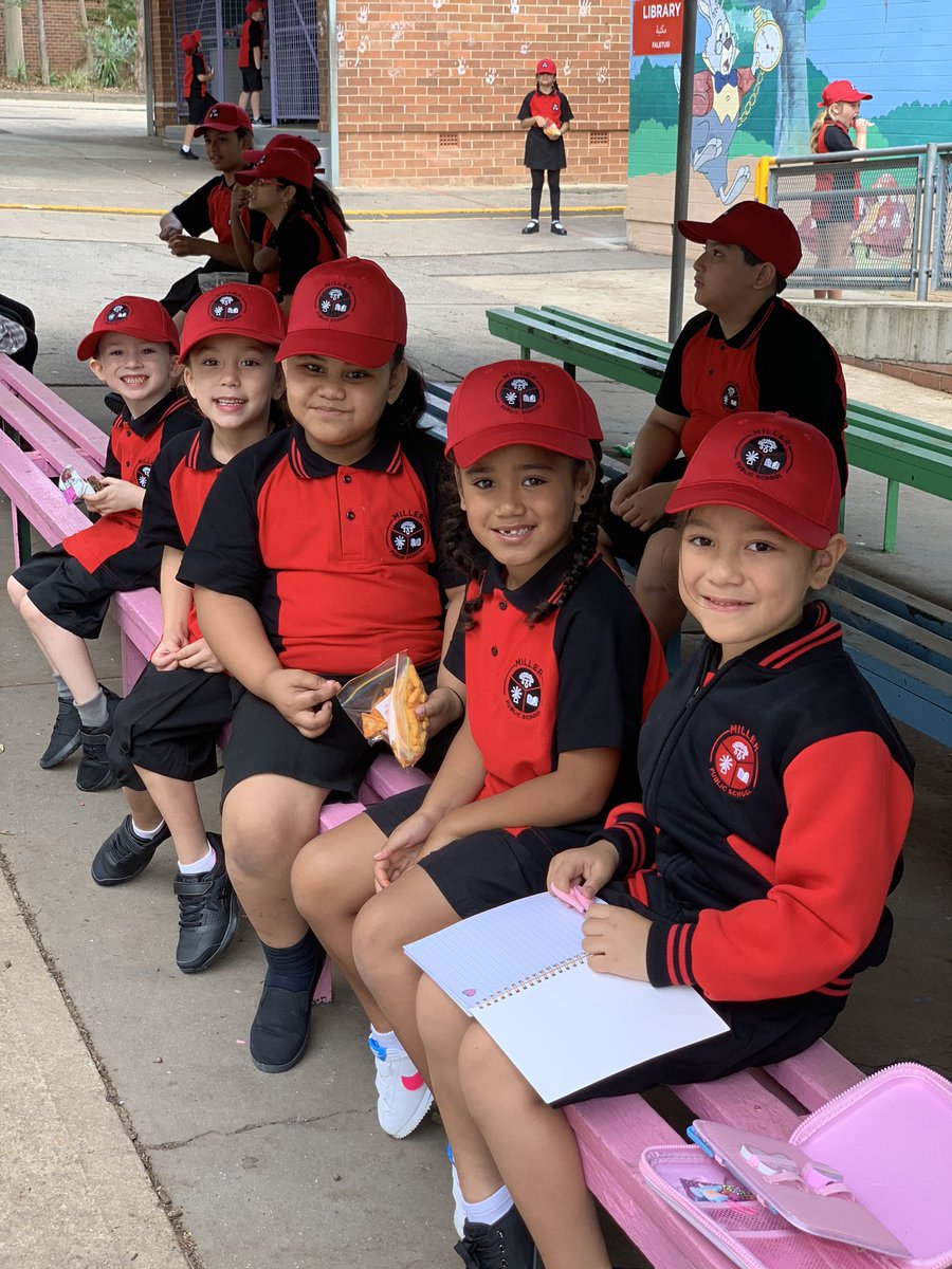 MillerPS2168's tweet photo. How amazing do we look in our new uniform? What a way to welcome in 2020. @sellouise @reneetongMPS @Teacher_2_Mum @NSWEducation https://t.co/Z4SI4LwDZy