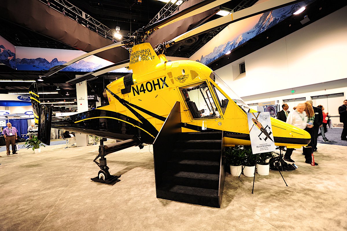 verticalmag's tweet photo. A few shots from the first day of #haiexpo20. See more #HeliExpo photos here: https://t.co/g9HEIfEikV https://t.co/KQLRwAFfRu