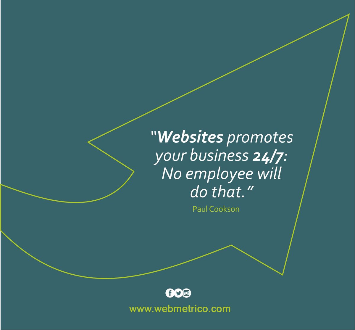 webmetrico's tweet image. A well designed website makes customers more apt to buy from your business. There is a buyer for everything. Make sure you stand out.  
 #webdevelopment #websitedesign #websiteforeveryone #seo #digitalmarketing #mobileapp #google #social #onlinebusiness #websitedesigncompany