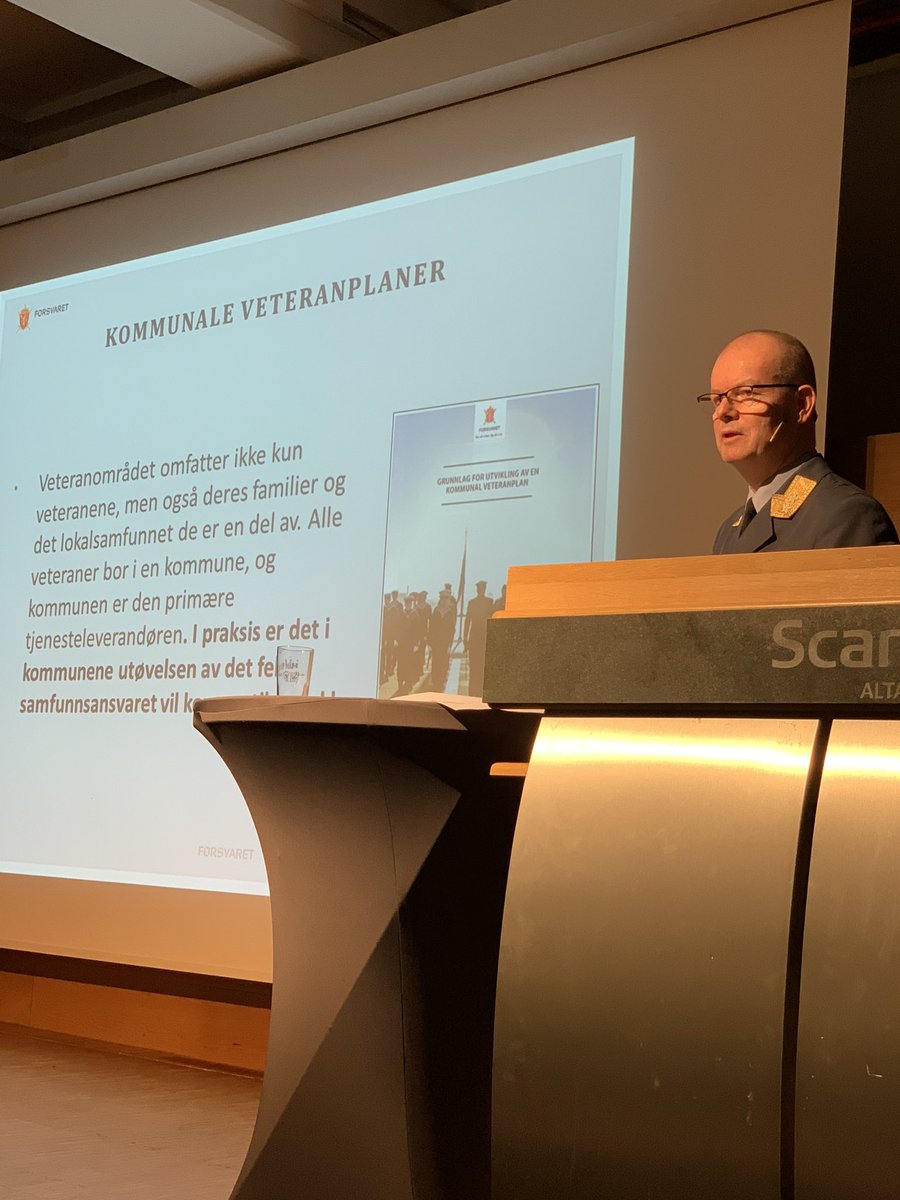 FHannestad's tweet photo. @FylkesmannenTF  satte ivaretakelse og anerkjennelse av @veteraner på agendaen for alle ordførerne i det nye fylket, under #vintermøtet2020  i #Alta https://t.co/ap0qWg3lh3