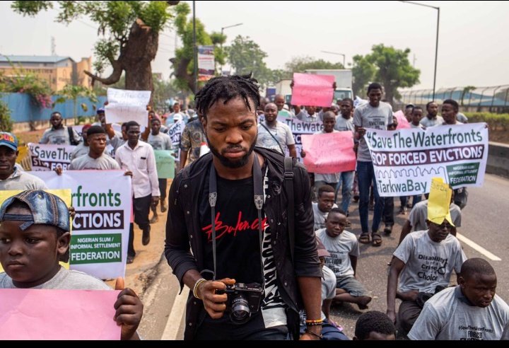 toniochibu's tweet photo. My friend @neecnonso and settlers at Tarkwa Bay were forcefully evicted from their homes without due notification by Lagos State Govt. Now he is Homeless! Relevant authorities should STOP this oppression @jidesanwoolu Provide a home of evacuation for them! #SaveTheWaterfront https://t.co/ca83SFgQlB