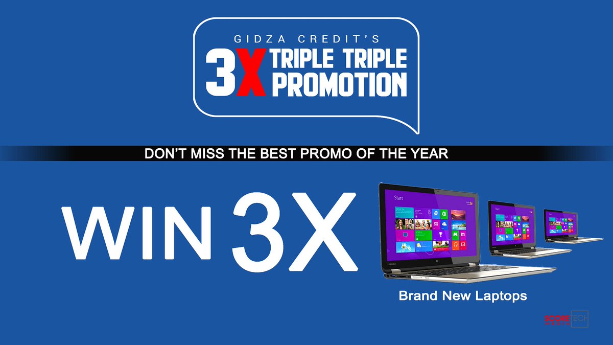 GilbertGwaze's tweet photo. It's Real
3x Brand New Laptops Are Up For You To Name & Claim, Just By Following The Simple Steps Below..
ITS THE GIDZA CREDIT TRIPLE TRIPLE PROMOTION.
The Best Promotion Of 2020
You Can Do it .
#gidzaloans #cartitleloans #collateralloans #ripkobe https://t.co/zejGt8bJu4