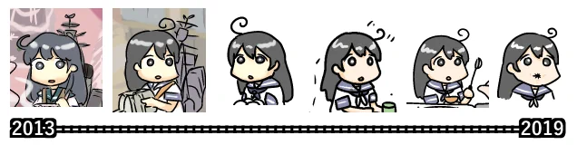 #画力ビフォーアフター
いつもの 
