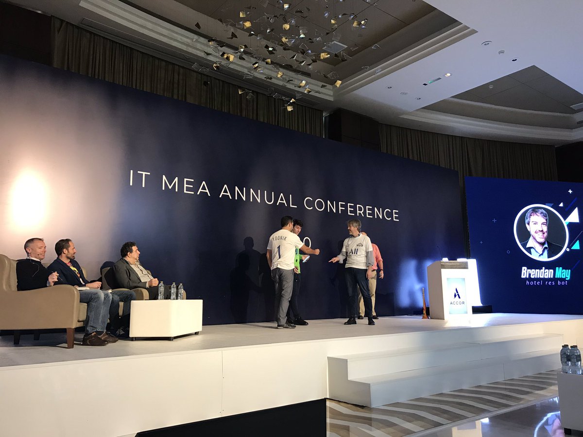Pitch Madness Round 2: the founders of <a href="/hotelresbot/">HERA by Hotel Resbot</a> and Yoonik take to the stage <a href="/ahitmea20/">Accor IT MEA Conference 2020</a> #ahitmea20 #Hospitality #technology #startups
