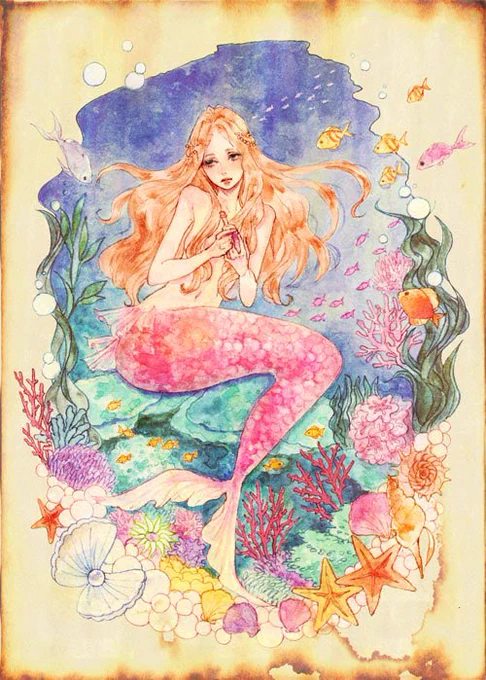 ←2012 デジタル加工で何とか仕上げ
→2018 原画を展示できるように
#画力ビフォーアフター 