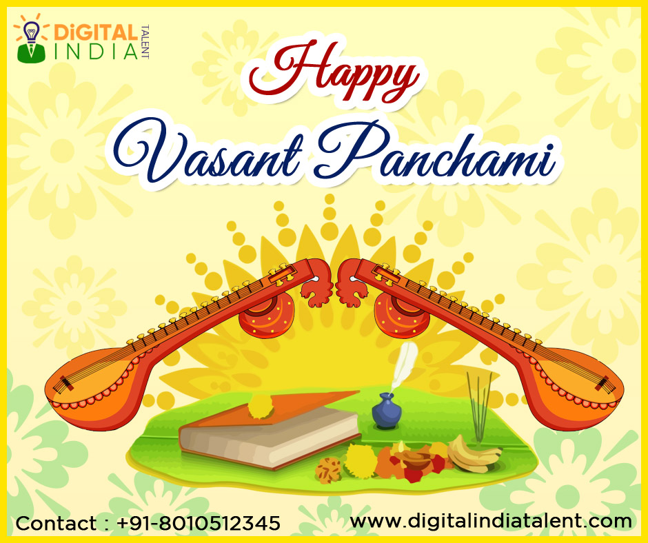DigitalIndiaTal's tweet photo. #Celebration_of#Happy Vasant Panchami
For more info:-
#Call:- 8010512345
#Email:-info@digitalindiatalent.com https://t.co/MdfiN8QQ2d