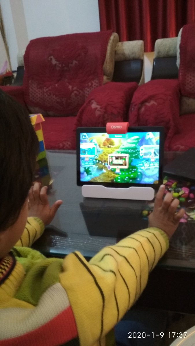 twittsmona's tweet photo. Fun learning , studying made interesting. 
Thank you creators. @BYJUS @PlayOsmo https://t.co/QF8G6pzenX