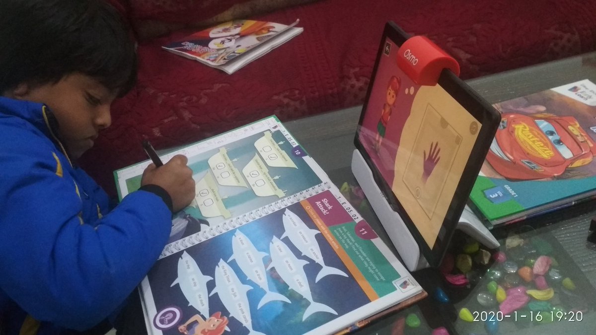 twittsmona's tweet photo. Fun learning , studying made interesting. 
Thank you creators. @BYJUS @PlayOsmo https://t.co/QF8G6pzenX