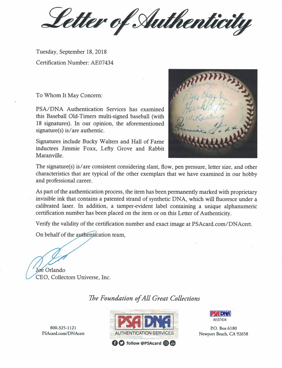 lanc_supcap3841's tweet photo. #autographed #Baseballs up second a #ball signed in 1940's &amp; 50's with #JimmieFoxx #LeftyGrove #RabbitMaranville and 15 others from that era @oriolesrise @Markhoyle4 @SBergerBOSTON @TimJenkins1962 @handyslunch @EricDLussier @SplitSeason1981 @JoshKidwell29 @CarterWcarter69 https://t.co/stkICC70O6