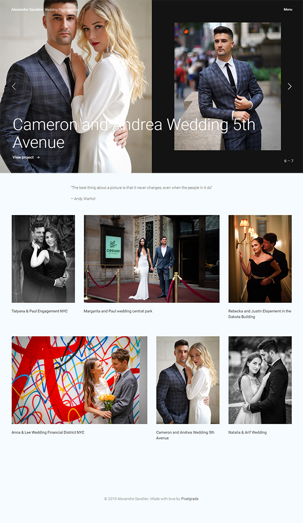graphicdesignju's tweet photo. Fargo is a photography WordPress theme
https://t.co/zLN75HshRT
#wordpressthemes
#photographythemes
#bestthemes
#topthemes
#weddingphotos https://t.co/nMwQhJD8uv