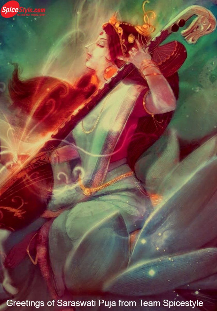 myspicestyle's tweet photo. @Spicestyle wishes you #BasantPanchmi, may Goddess Saraswati bestow power of knowledge upon all of us.

#SaraswatiPuja #BasantPanchami2020 #BasantPanchmi https://t.co/Ffgxc7jZa4