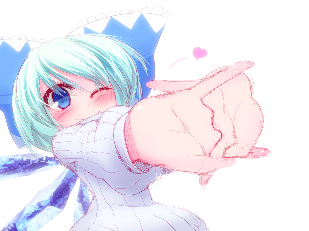 チルノ(東方Project) 「#画力ビフォーアフター  2008年→2012年→2015年→2019年 」|クレセント＠skebリク募集中のイラスト