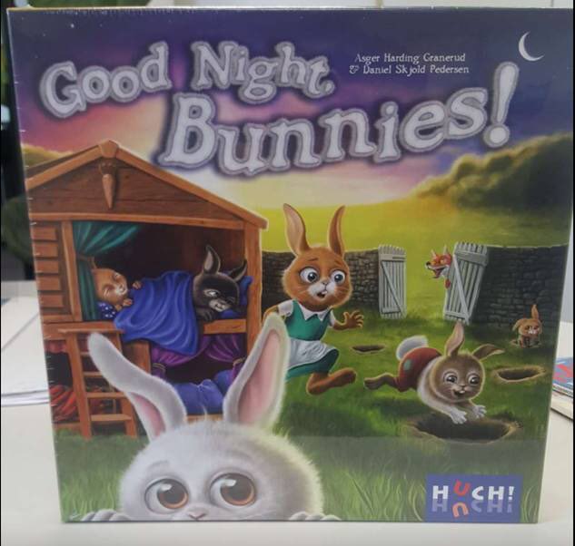 asgergranerud's tweet photo. More news out of @IntToyFair from @danielskjoldp and me 😀

A children’s coop game. 🐰🐰🐰

Also in the retweet, we could really use your guesses for our 2020 title HEAT/Auto. Please help spread the word 🙏🏽 https://t.co/Bxbq6TdXx4