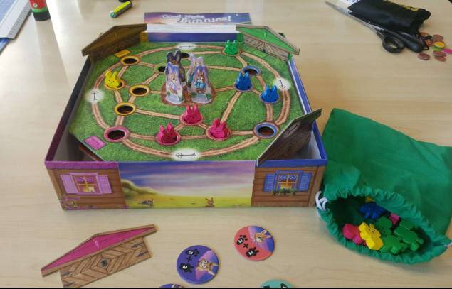 asgergranerud's tweet photo. More news out of @IntToyFair from @danielskjoldp and me 😀

A children’s coop game. 🐰🐰🐰

Also in the retweet, we could really use your guesses for our 2020 title HEAT/Auto. Please help spread the word 🙏🏽 https://t.co/Bxbq6TdXx4