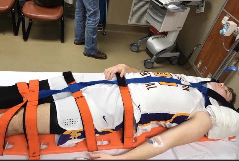 dadof5rebs's tweet photo. Praising the Lord for watching over JR tonight. Thanks to everyone for the prayers. He’s really sore and moving slow but he’s going to be ok. https://t.co/vP2FvctYd9