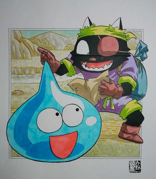 #画力ビフォーアフター 
←1995年 2019年→ 